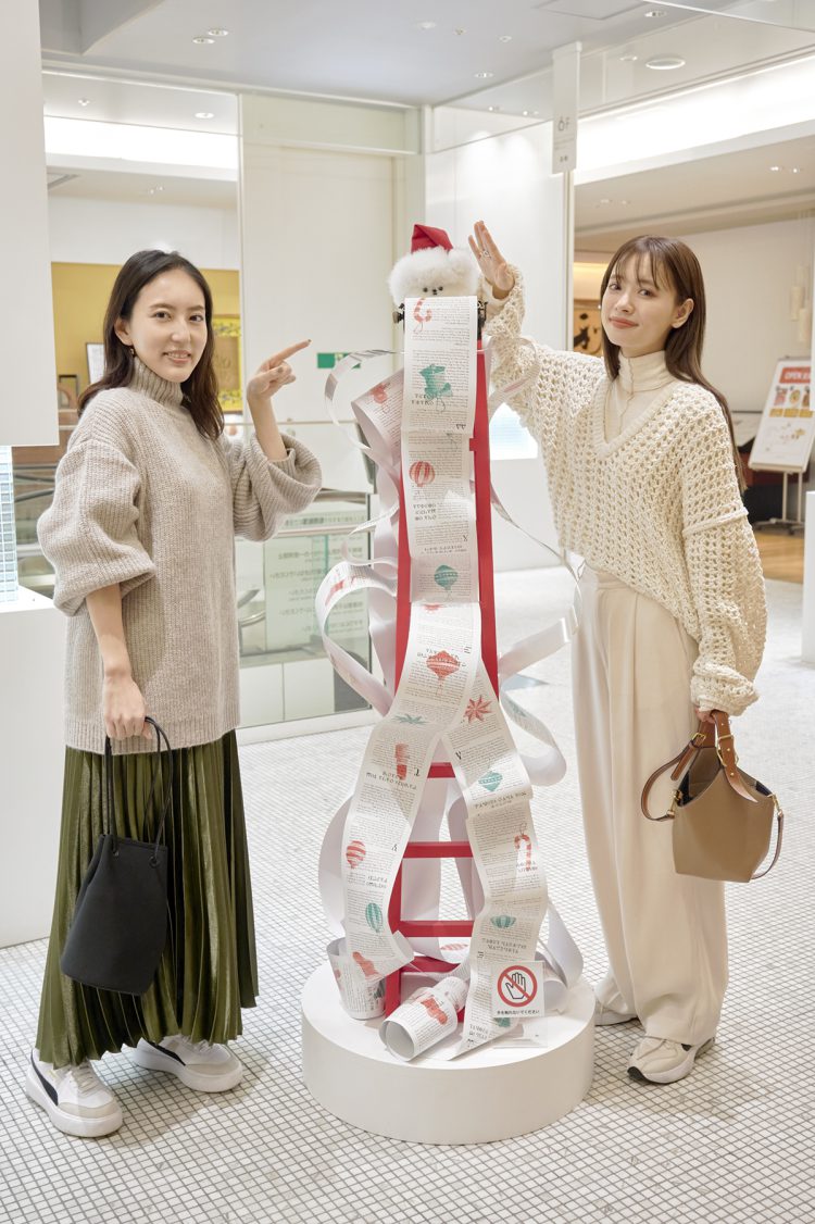 ハナコラボが初日レポート！「渋谷ヒカリエクリスマス2021」でクリスマス気分を満喫。