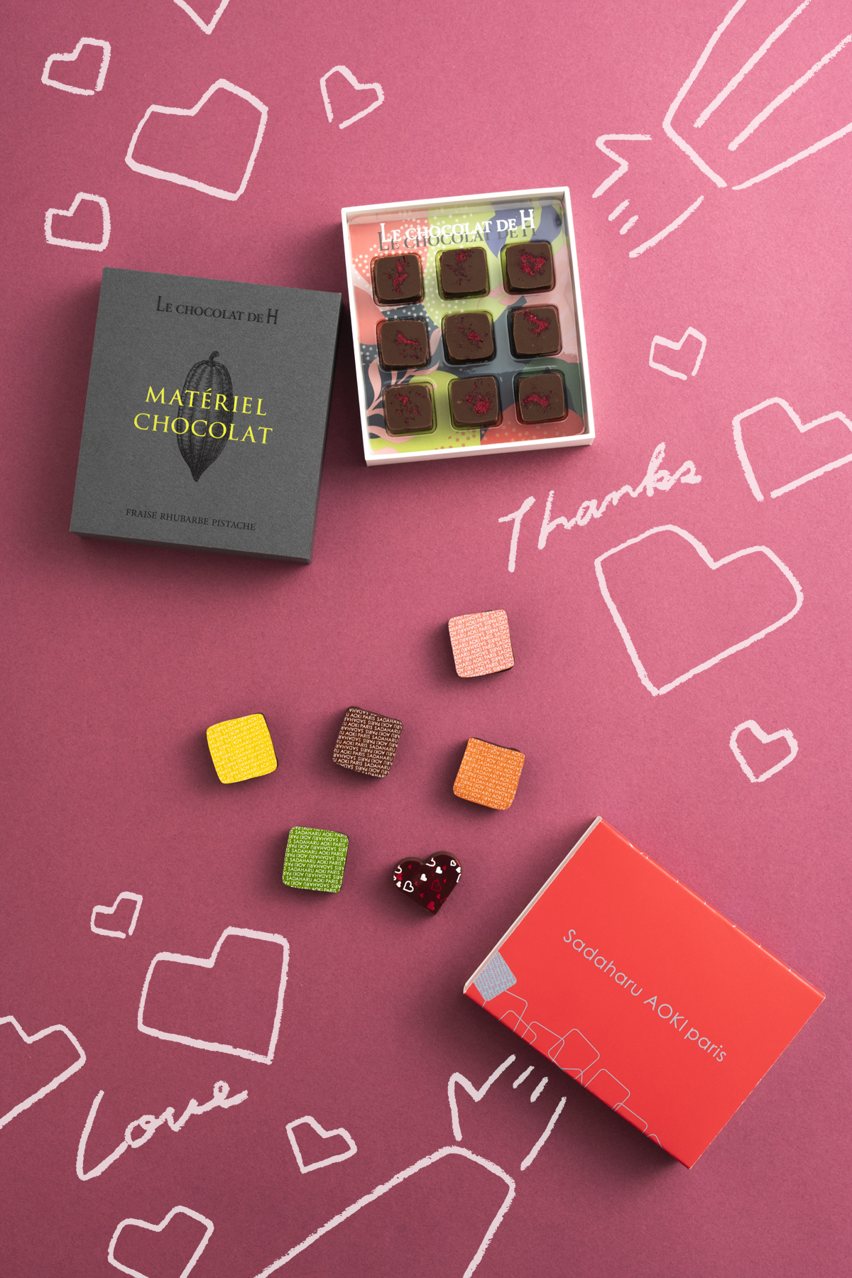 もらってうれしい、食べて楽しいバレンタイン５選。あまい乙女になりたい　渋谷ヒカリエ出張版