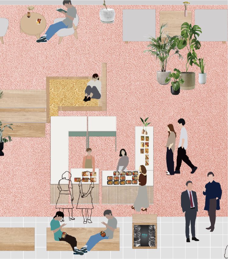 渋谷ヒカリエワーカーさんのリアルな声から誕生！気づきや出会いの“芽が出る”オフィスラウンジ