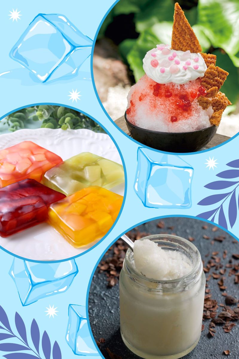 渋⾕ヒカリエShinQs夏のひんやりスイーツ・グルメ