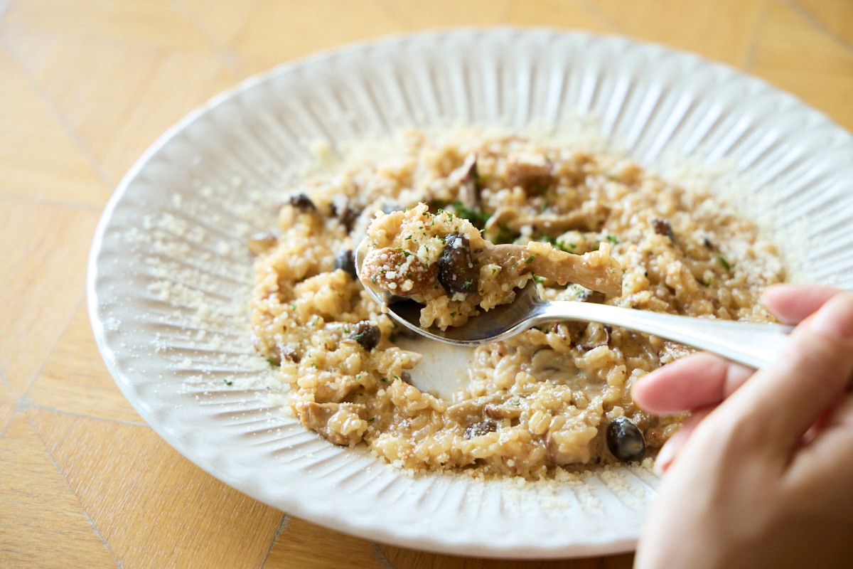 渋谷ヒカリエサブリナ　パスタ＆クラムチャウダー