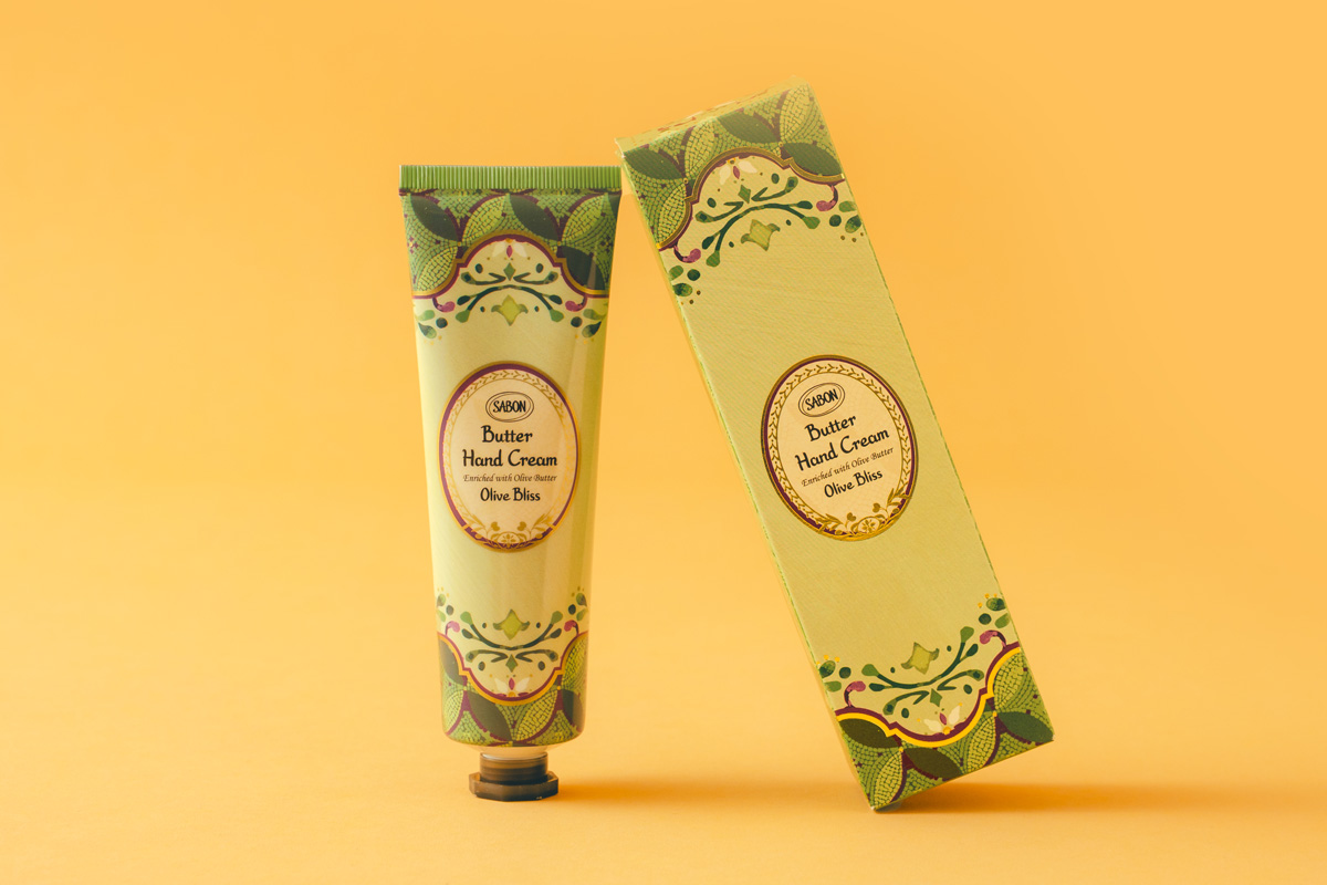 サボンのバターハンドクリーム オリーブ・ブリス 75ml 3,190円