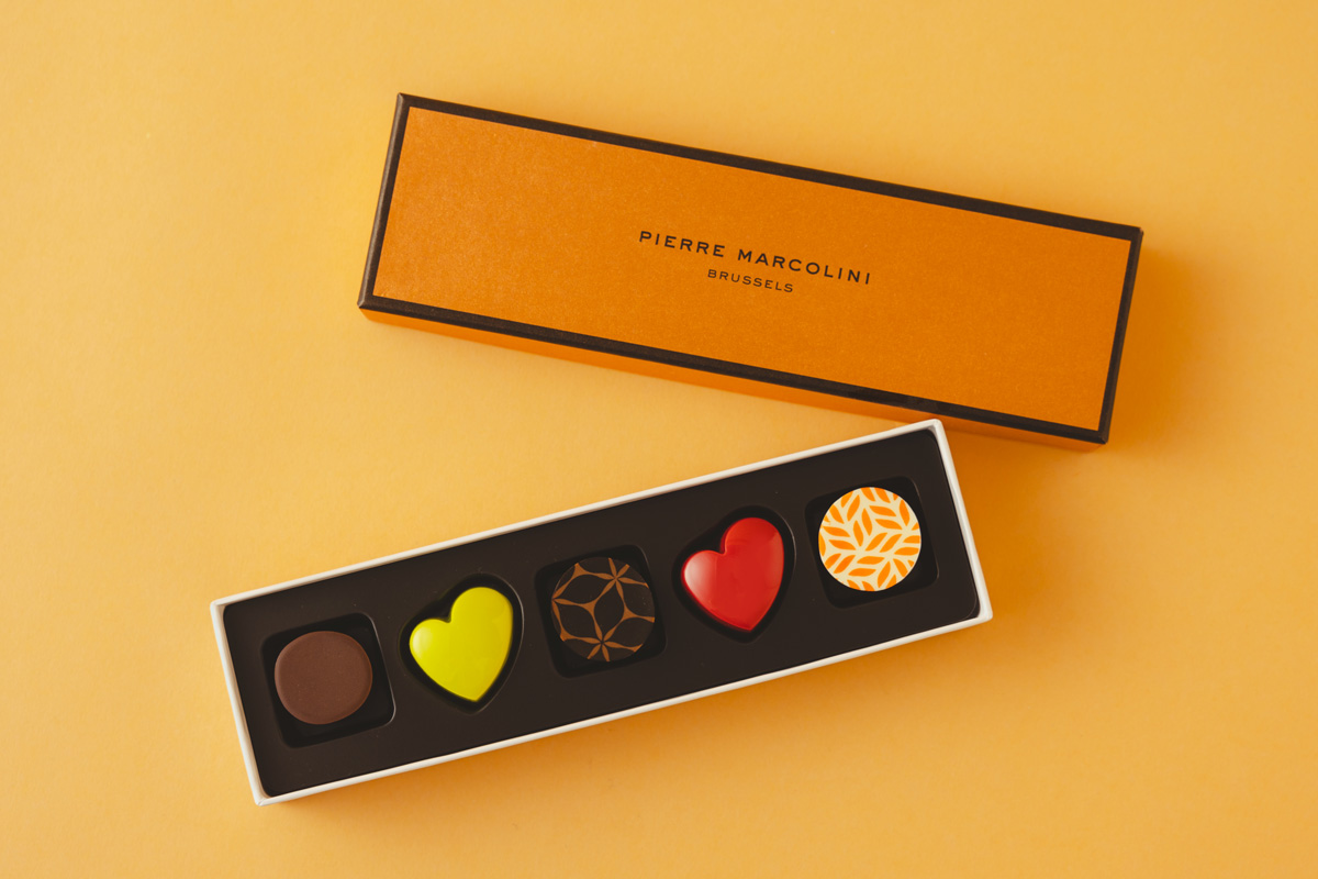 ピエールマルコリーニのセレクション 5個入り 2,484円