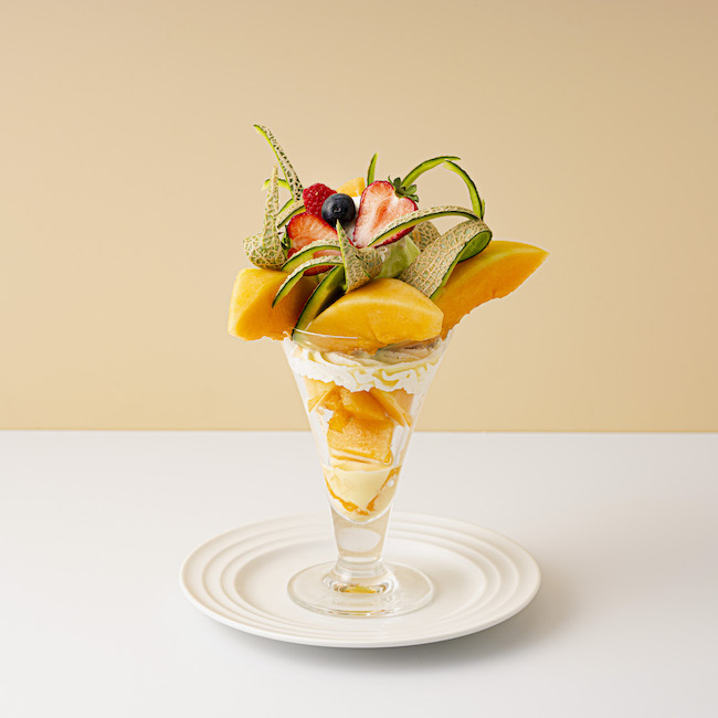 果実園リーベル「クインシーメロンパフェ」2,300円