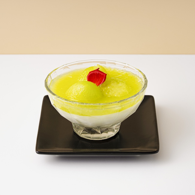 168点心飲茶&薬膳鍋「メロンココナッツプリン」550円