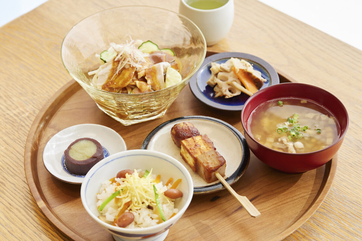 徳島定食 半田手延べめん ＜d47食堂＞（渋谷ヒカリエ8階）