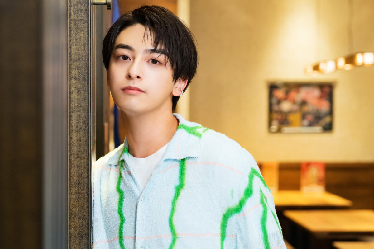 ミュージカル「獅子 THE LION-BEAT」に主演する新原泰佑さん