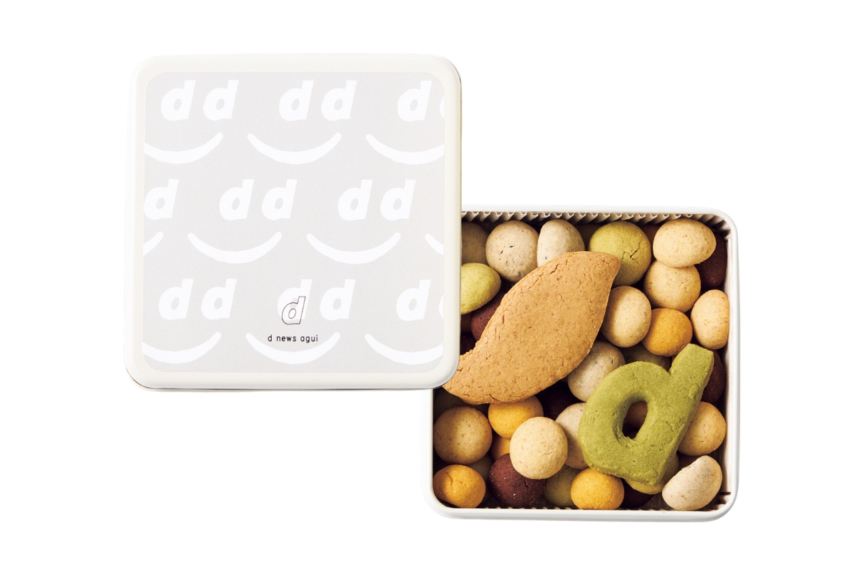 d47 MUSEUMのオリジナルクッキー缶「あぐいのいろ」