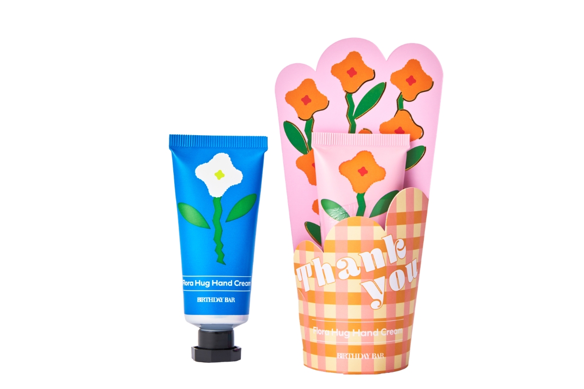 バースデイ・バーのFlora Hug ハンドクリーム