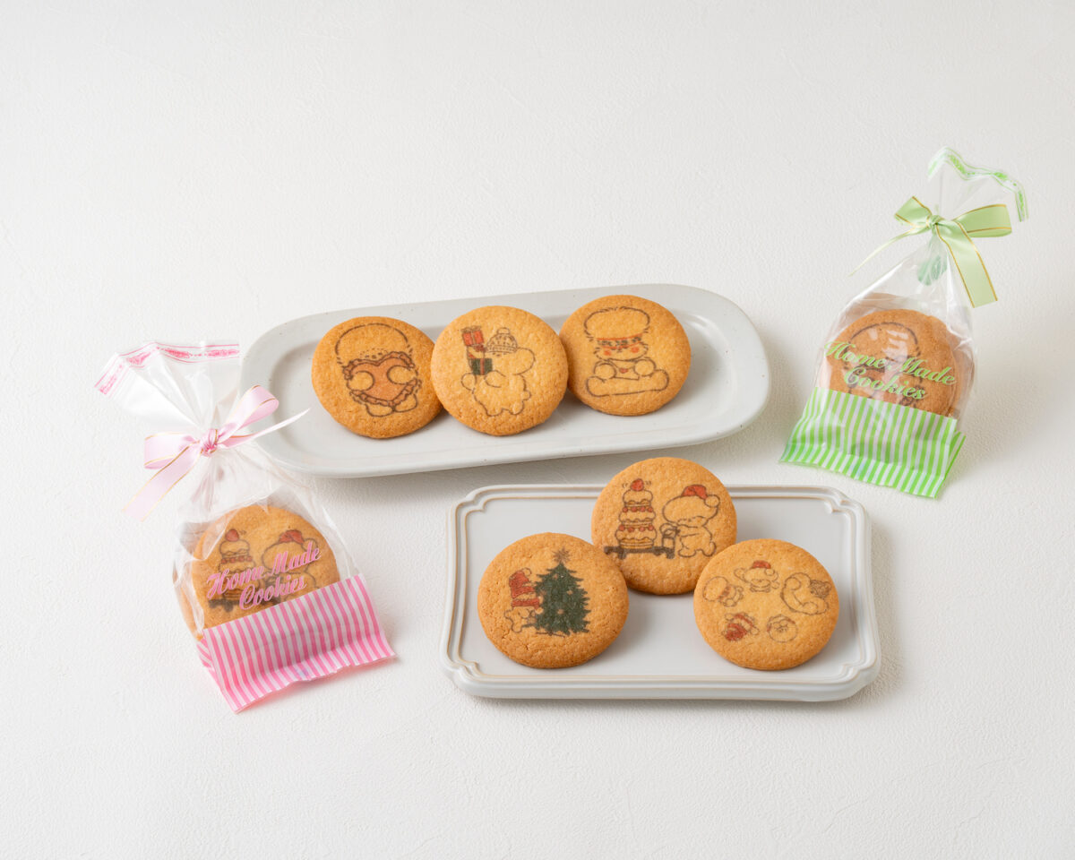 HikariELFがプリントされた泉屋のユアチョイスクッキー2種