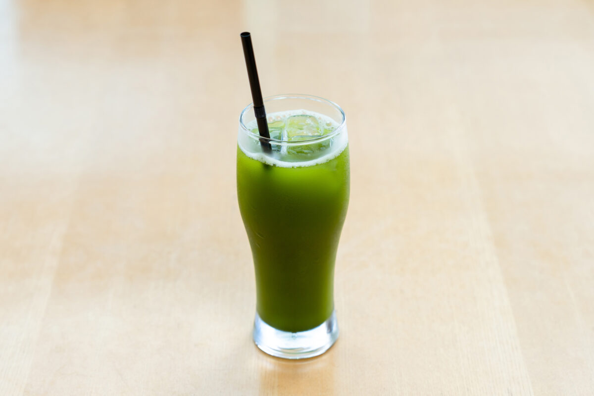 三重県産の伊勢抹茶を使ったドリンク「冷たい伊勢抹茶」