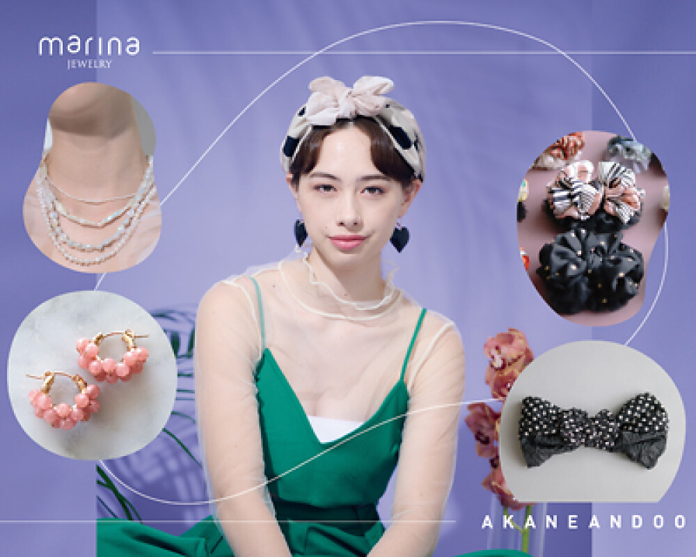 COLOR × COLORS 16th “イロドリあふれるここだけアイテム” 〈ｍａｒｉｎａJEWELRY〉×〈AKANE ANDOO〉POP UP STORE
