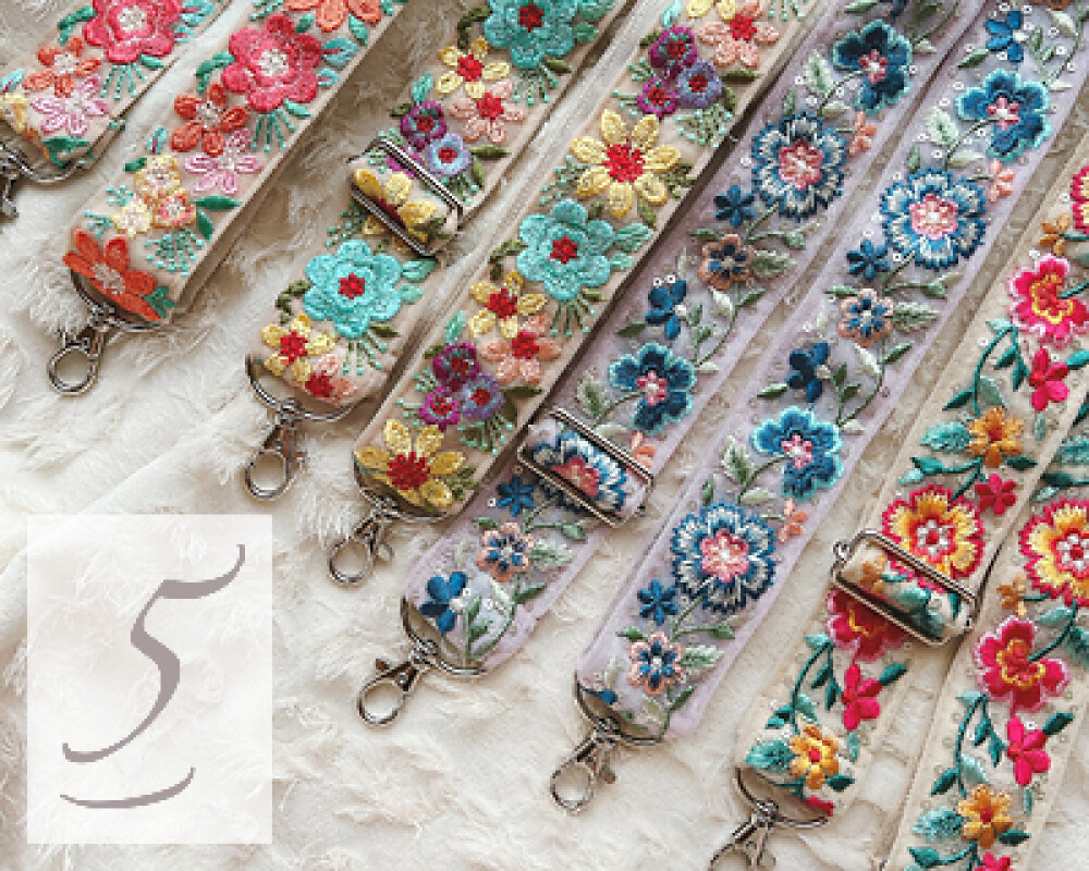 華やかな刺繍を施した多彩な小物をラインナップ〈Under_Five〉POP UP SHOP