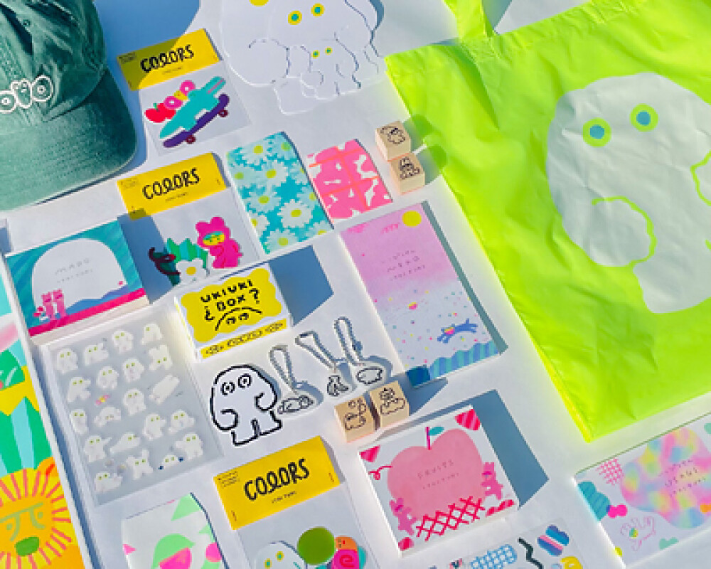 毎日を楽しくするカラフルなオリジナル雑貨〈UKIUKI SHOP by ITOI YUKI〉