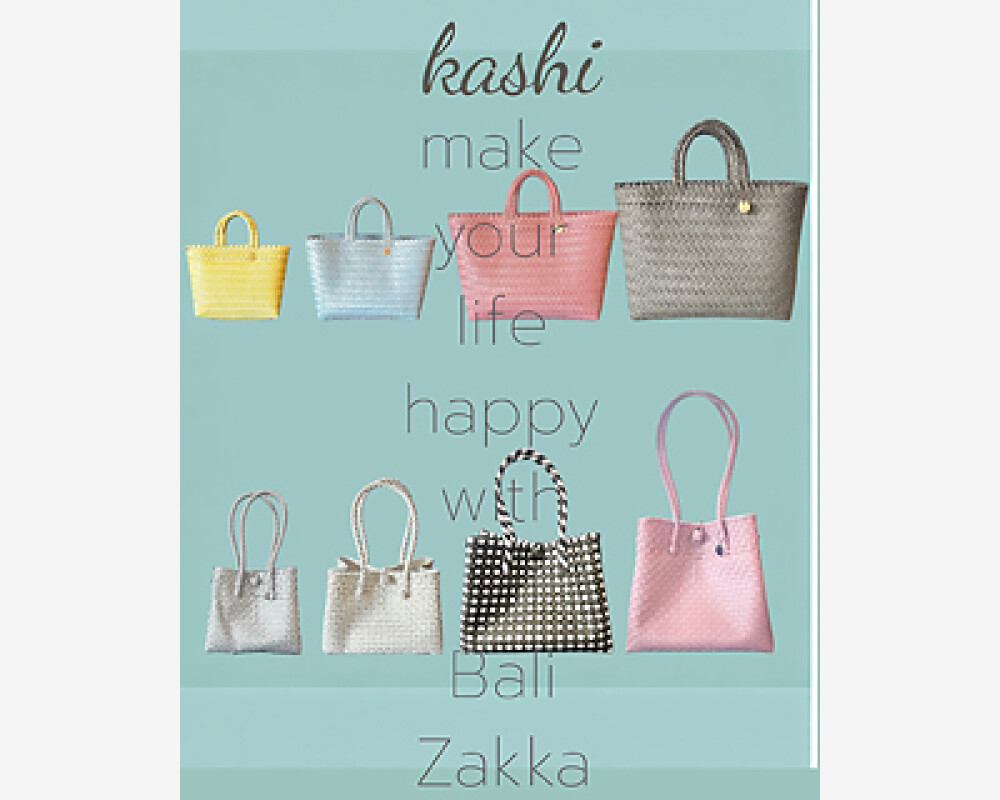 夏のお出掛けにぴったりなカゴバッグ〈kashi〉POP UP SHOP