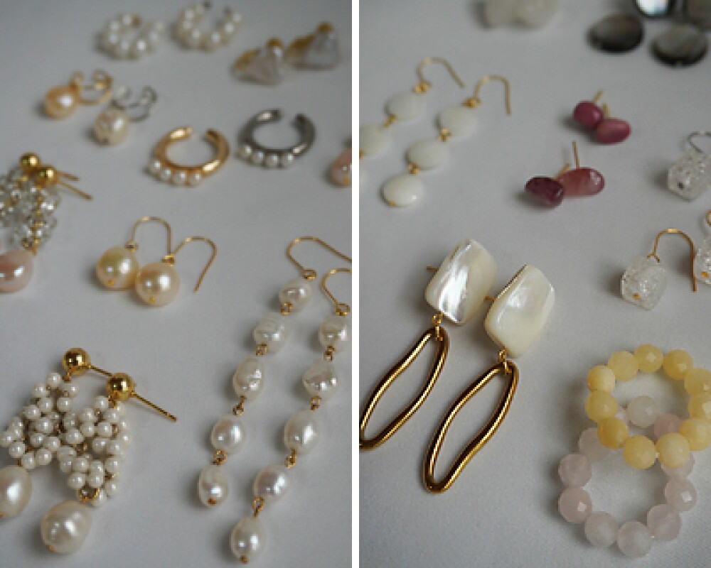 シンプルだけどエッジの効いたアクセサリー〈manae〉POP UP SHOP