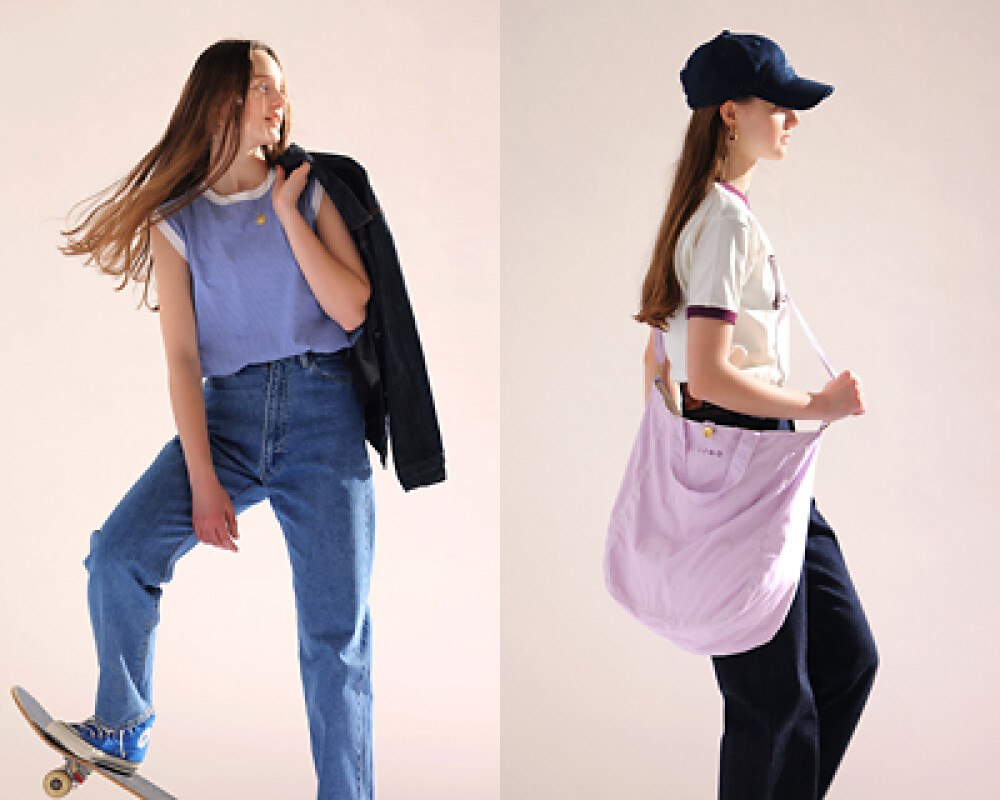 ピンクとブルーで構成された爽やかなコレクション〈LENO × CLUÉL〉POP UP SHOP