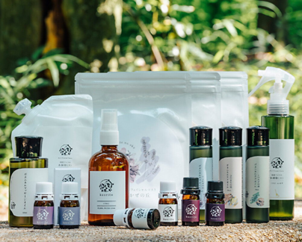 幸せな時間を和精油の香りとともにお届けする〈かおりと〉POP UP SHOP