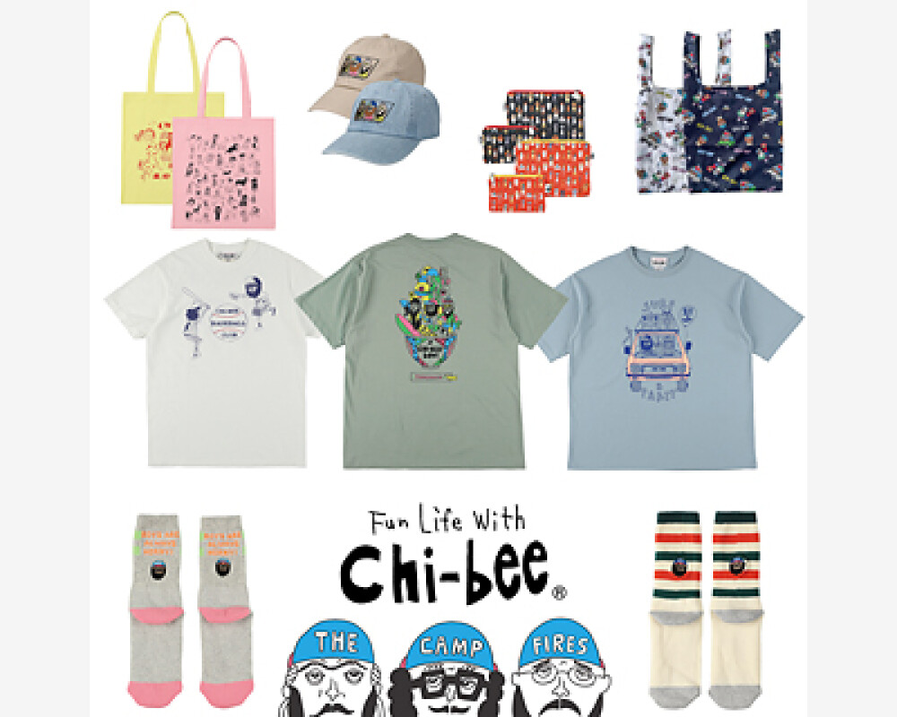 “FUN” で “Edge” のきいたドローイングアイテム〈chi-bee〉POP UP SHOP