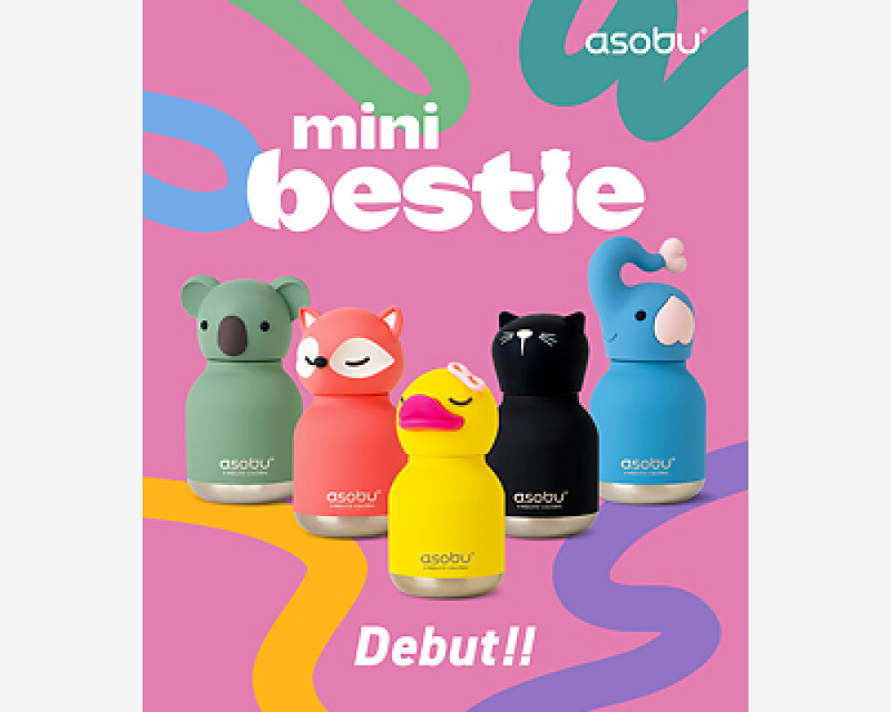 高い機能性と遊び心あふれるデザインが魅力〈asobu bottle〉POP UP SHOP