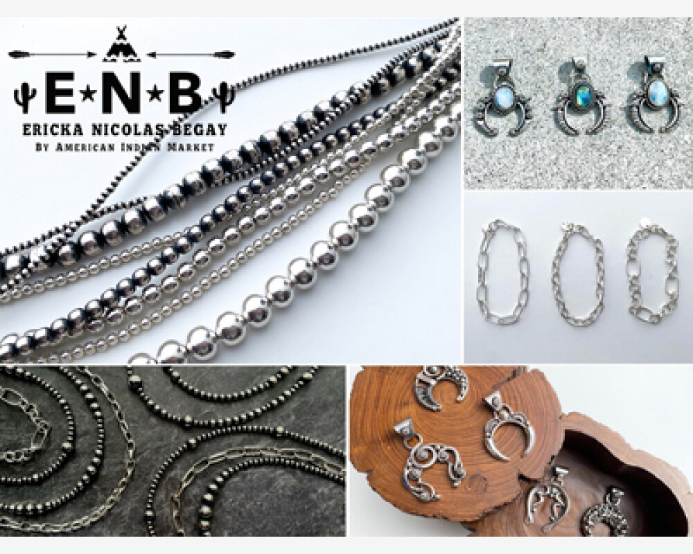伝統的な技法で生まれたインディアンジュエリー〈ERICKA NICOLAS BEGAY〉POP UP SHOP