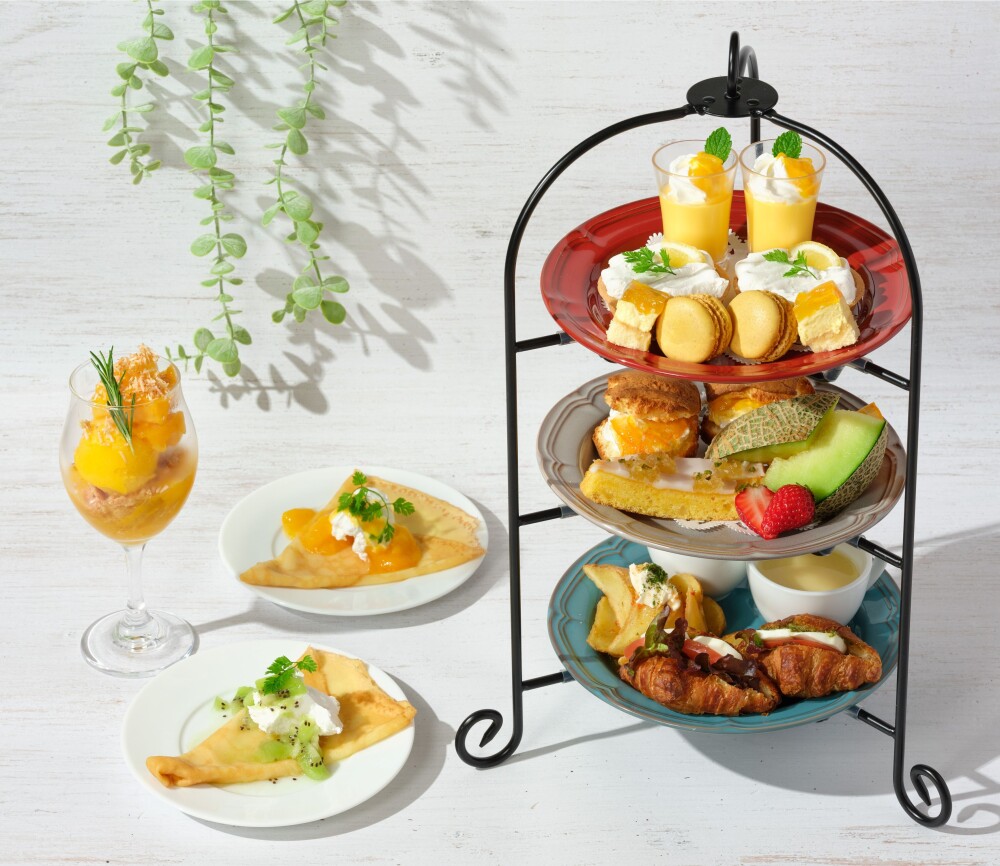  【７F　Cafe&Grill SIZZLe GAZZLe】★6月9日～／「夏限定」シトラス＆マンゴーの爽やかアフタヌーンティー★ご予約受付中