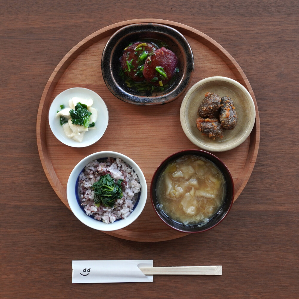 d47食堂モーニング「タネカら商店の郷土ごはん」