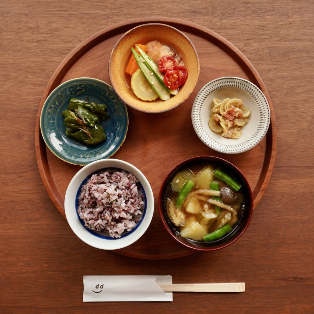 d47食堂モーニング「タネカら商店の郷土ごはん」