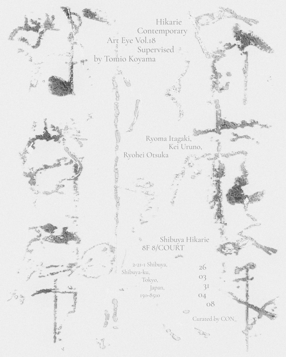 不完全な日常　―Hikarie Contemporary Art Eye Vol.18  小山登美夫監修―