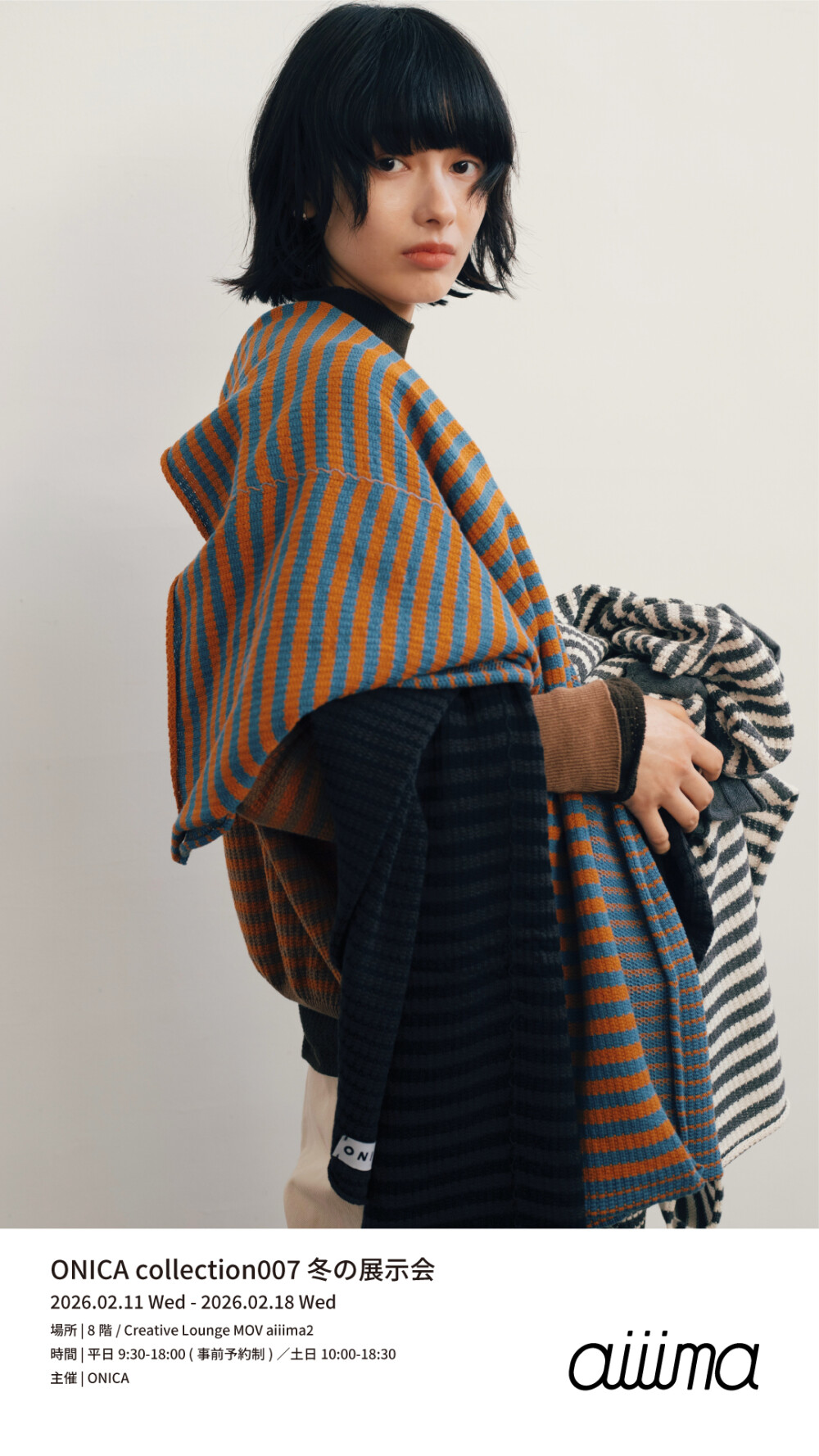 ONICA collection007 冬の展示会