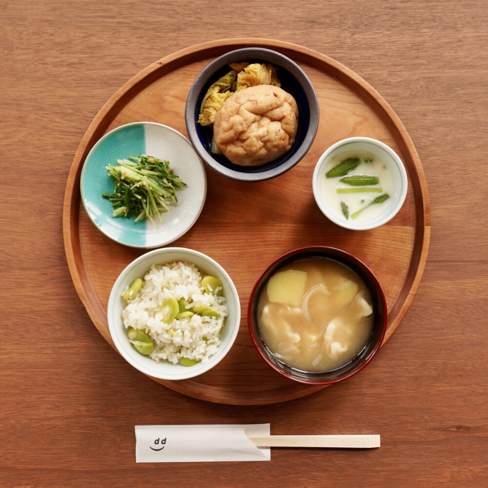 d47食堂モーニング「タネカら商店の郷土ごはん」